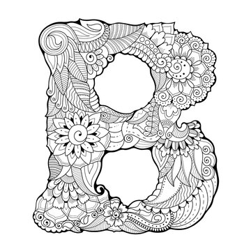 Zentangle letter images â browse photos vectors and video