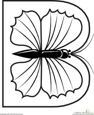 Color the animal alphabet b worksheet education animal alphabet letter b coloring pages animal alphabet letters