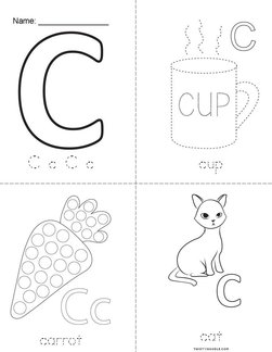 Letter c books