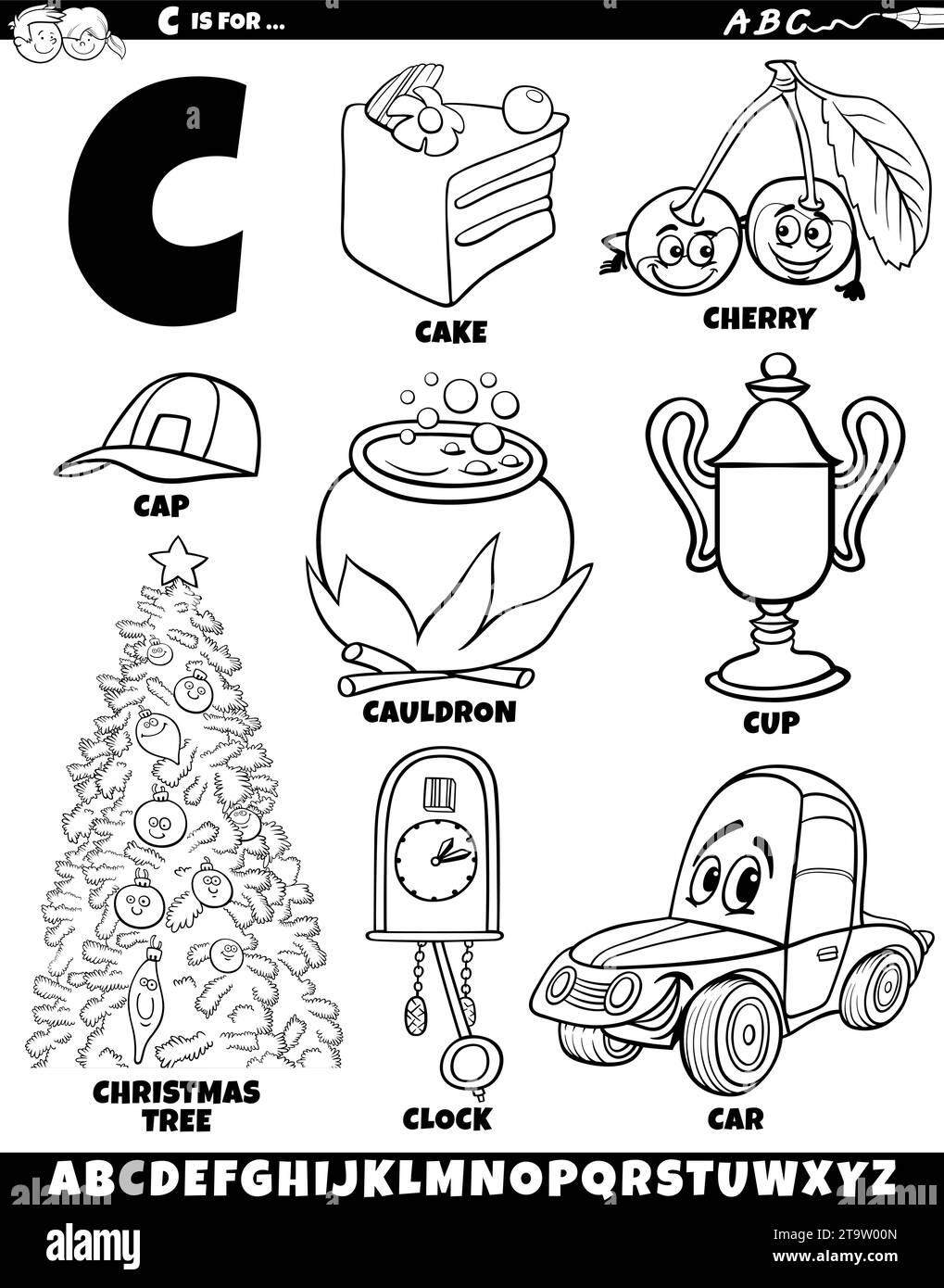 Coloring cake black and white stock photos images