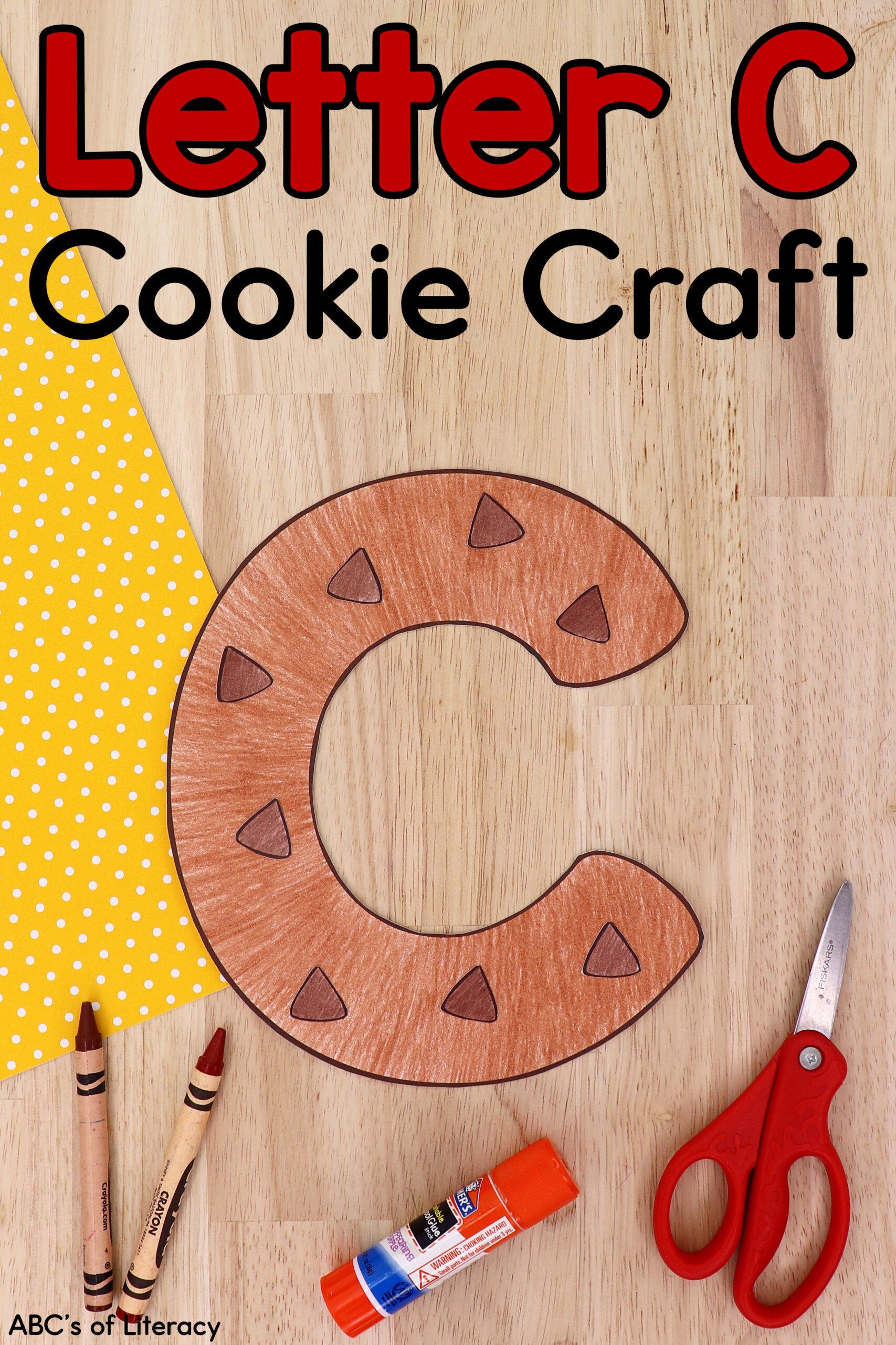 Letter c cookie craft