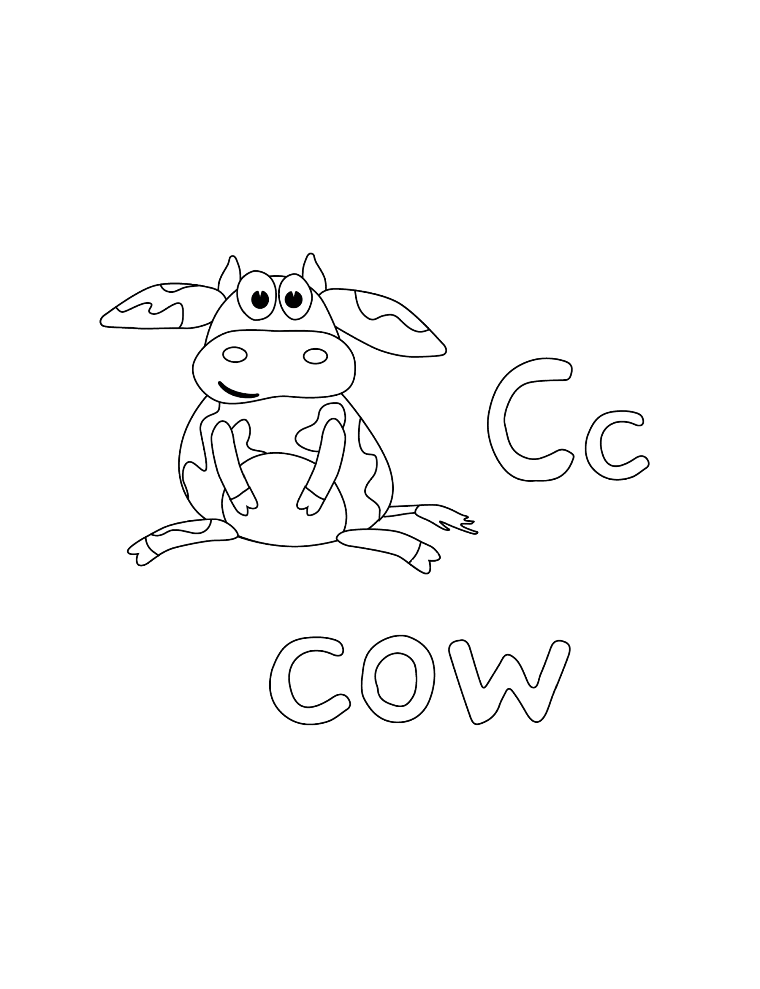 Free letter c worksheets for kids