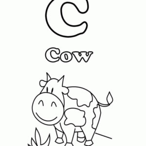 Letter c coloring pages printable for free download
