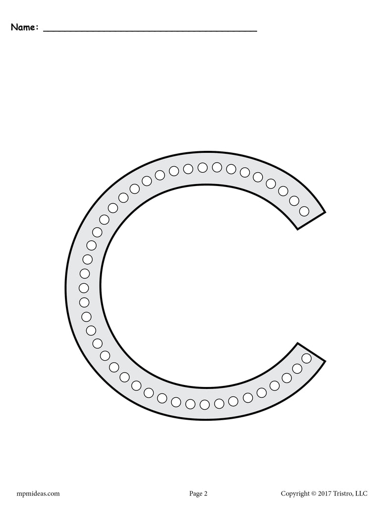 Letter c q