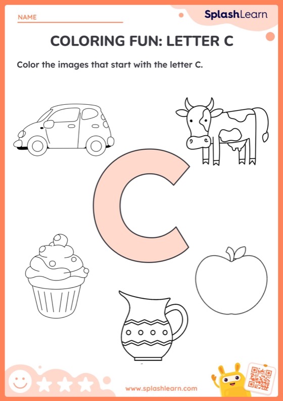 Games for kids on letter c sound online