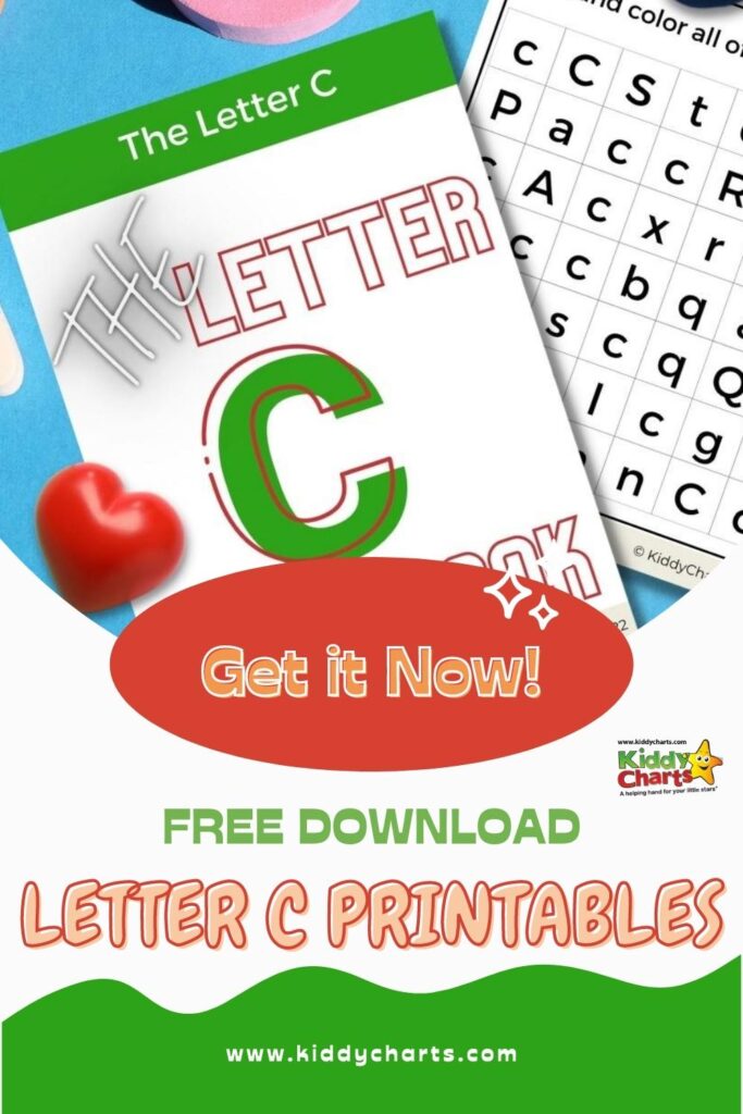 Letter c printables