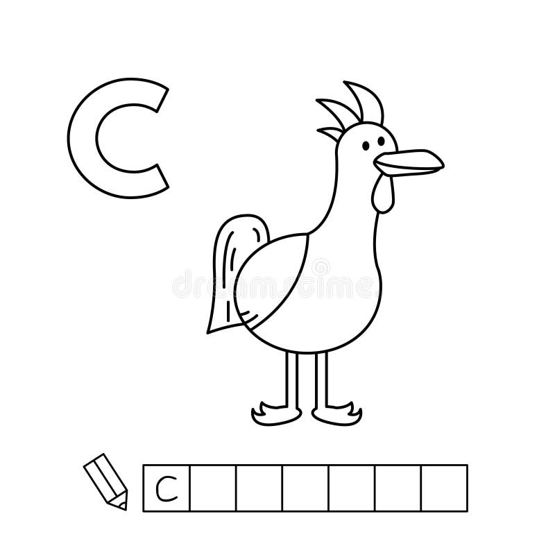 Chicken coloring pages stock illustrations â chicken coloring pages stock illustrations vectors clipart