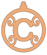 Homemade christmas tree ornaments letter stencils and patterns â diy projects patterns monograms designs templates