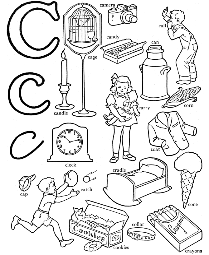 Abc alphabet words