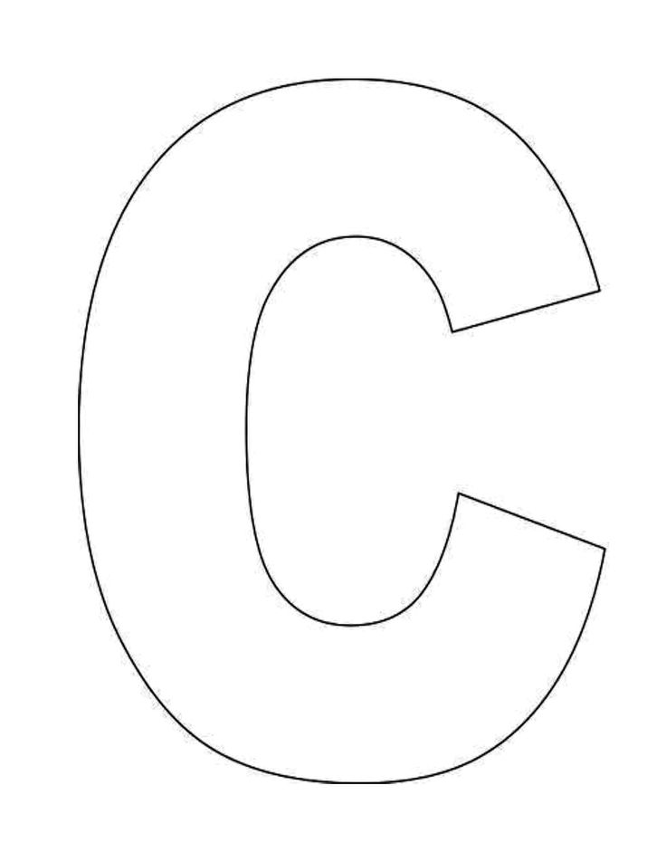 Download or prt this amazg colorg page letter c colorg pages to download andâ letter c colorg pages alphabet letter templates alphabet colorg pages