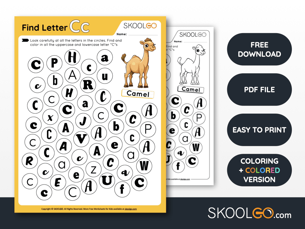 Find letter c