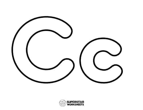 Letter c worksheets