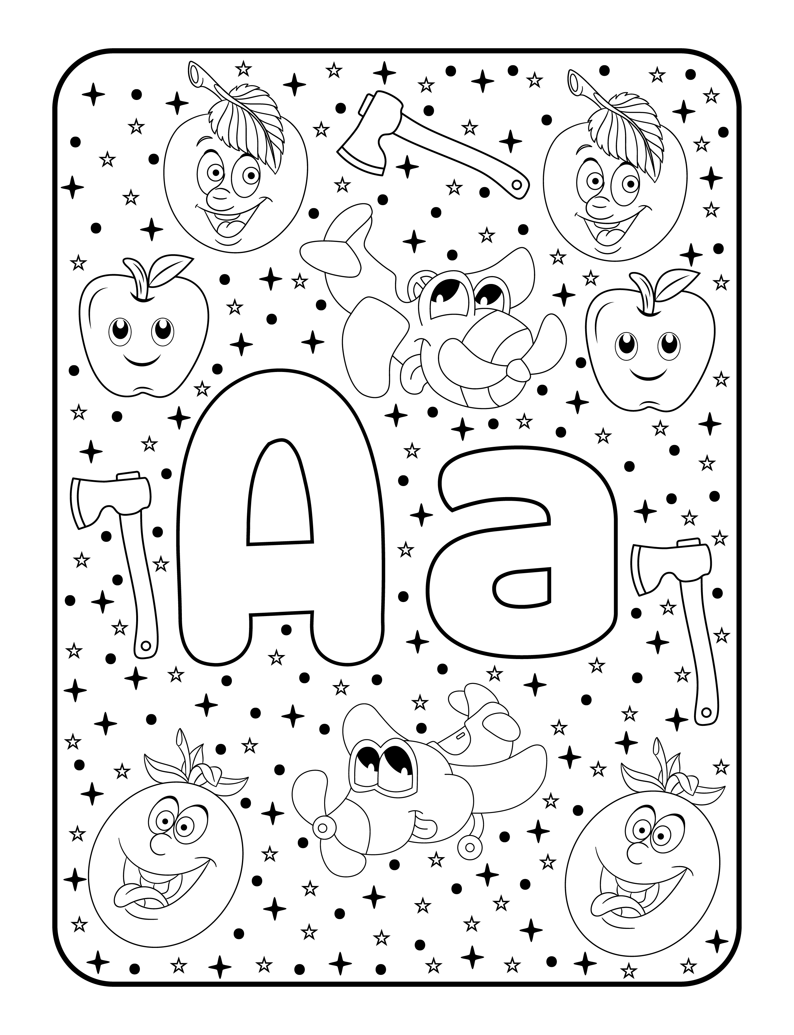 Boost your childs learning with alphabet coloring pages made by teachers