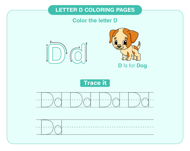 Letter tracing pages download free printables
