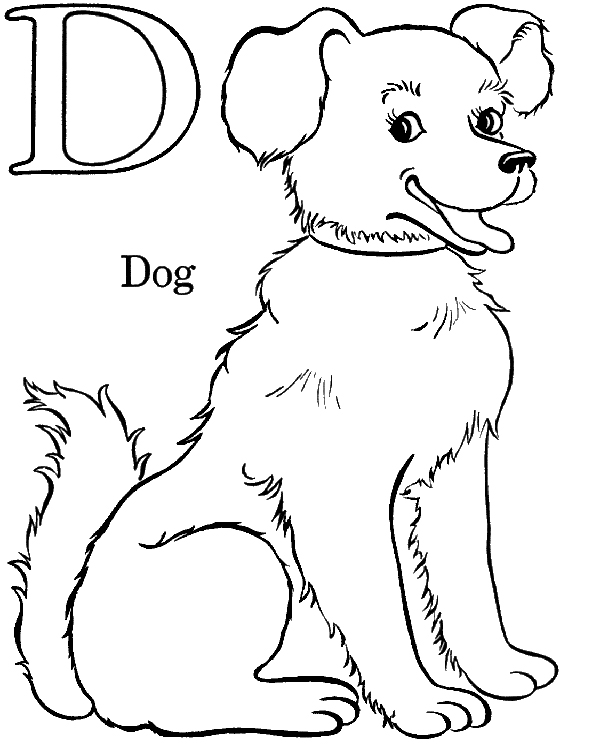 Letter d coloring pages free printable coloring pages for kids