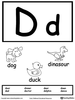 Free letter d printable alphabet flash cards for preschoolers alphabet flashcards letter flashcards alphabet printables