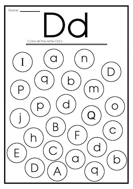 Letter d worksheets flash cards coloring pages letter recognition worksheets letter d worksheet letter p worksheets
