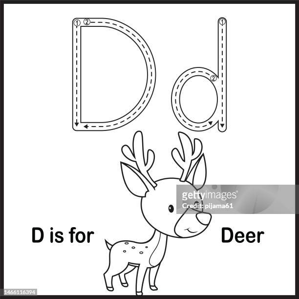 Flashcard letter d is for doctor vector illustration high
