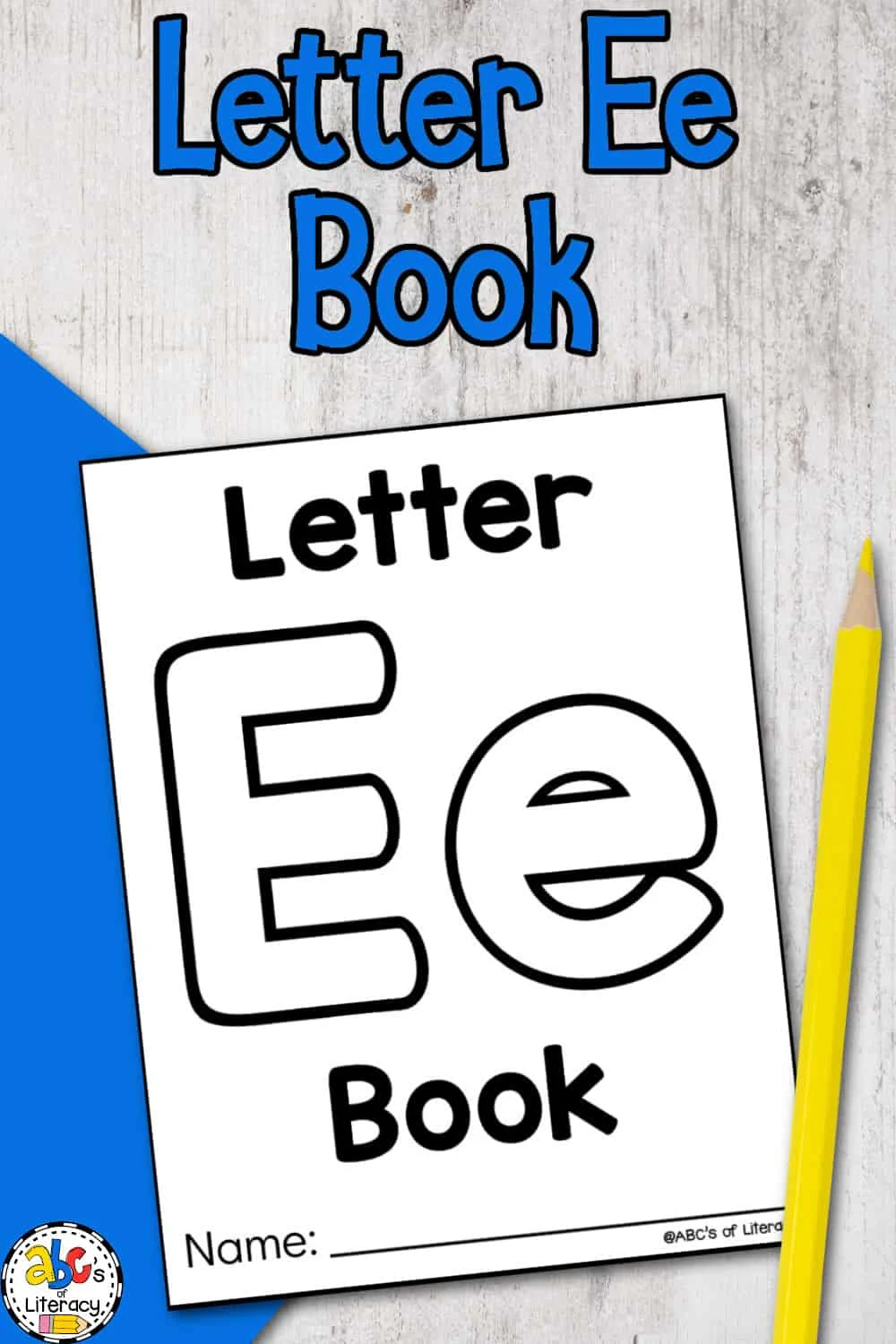 Letter e book