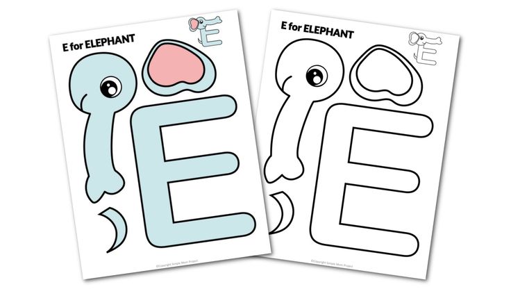 Free printable letter e craft template in letter e craft e craft letter a crafts