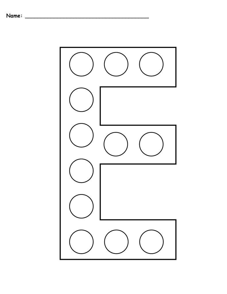 Letter e do