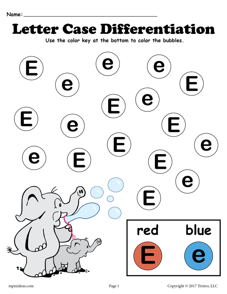 Letter e do