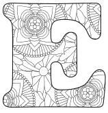 Abc coloring pages free alphabet letter colouring sheets â diy projects patterns monograms designs templates