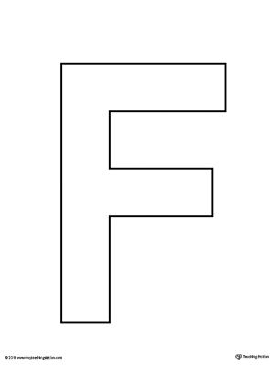 Uppercase letter f template printable letter a crafts letter f craft preschool letter crafts