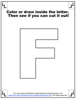 Printable alphabet letters