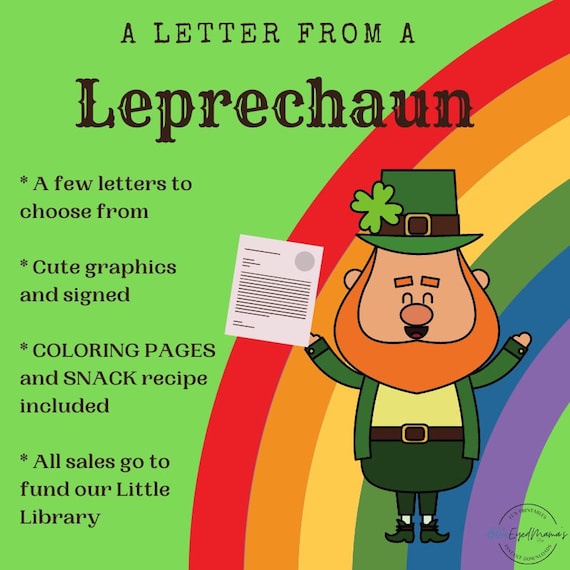 Buy leprechaun letter and st patricks day printable online in india