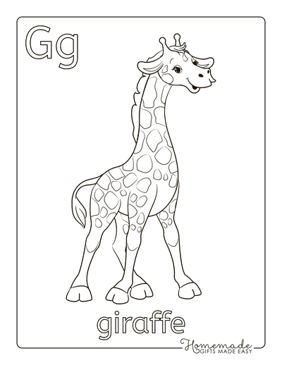 Free printable alphabet coloring pages for kids