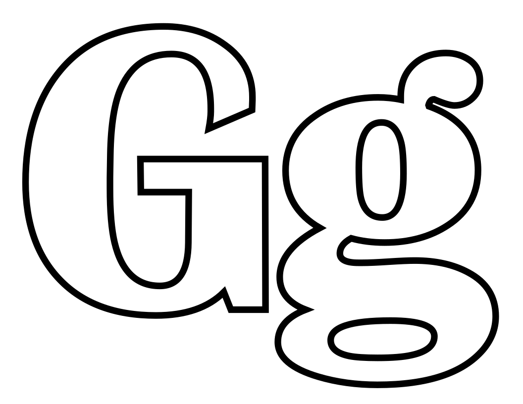 Fileclassic alphabet g at coloring