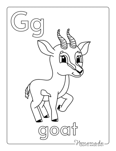 Free printable alphabet coloring pages for kids