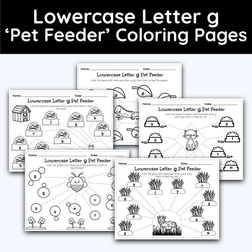 Lowercase letter g