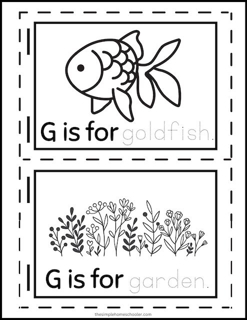 Letter g worksheets free printable