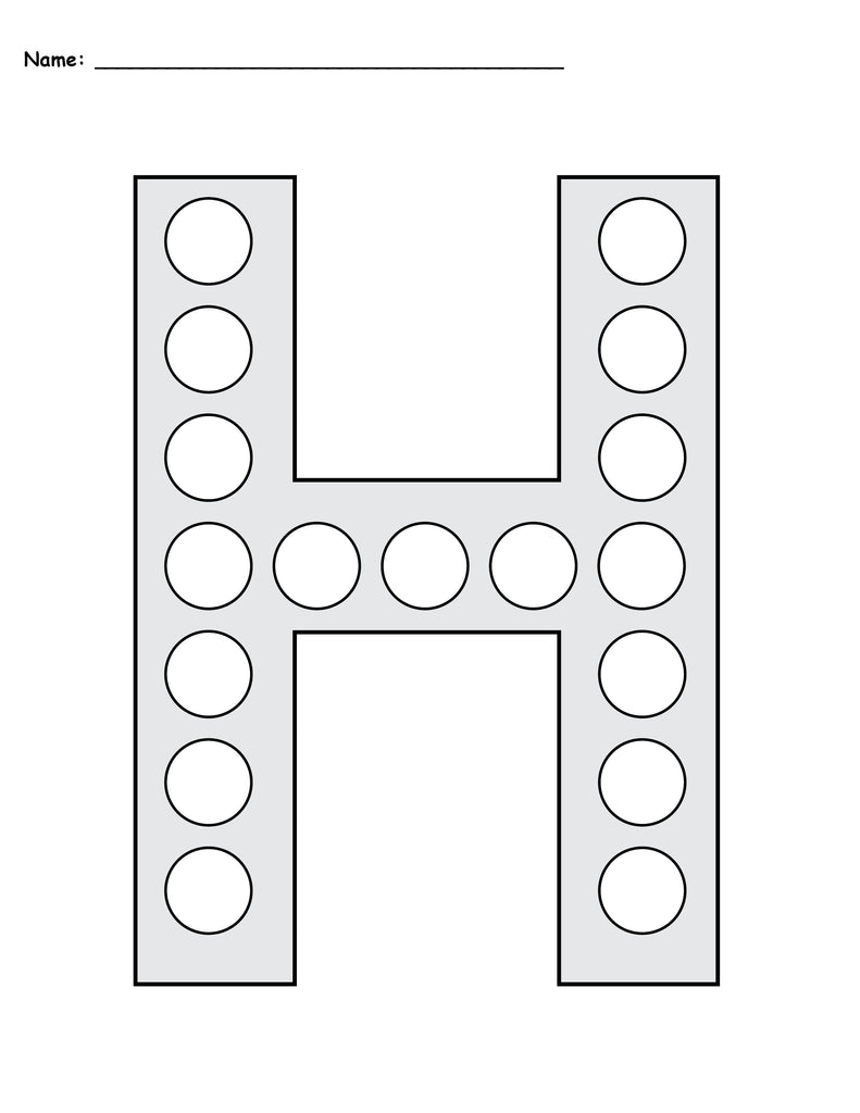 Letter h do