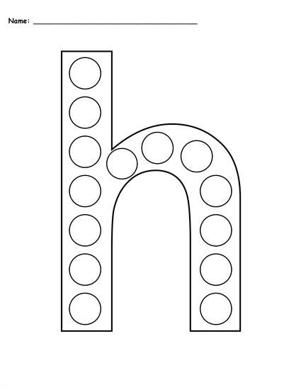 Letter h do