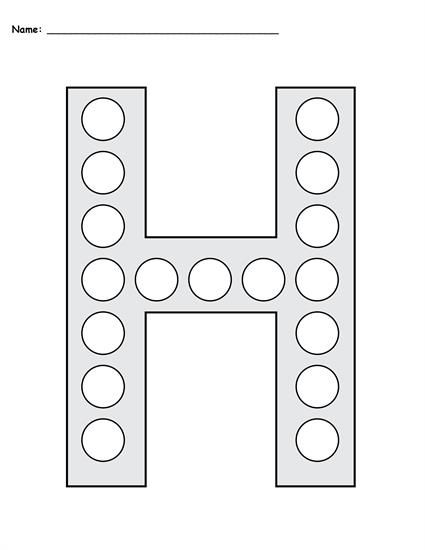Letter h do