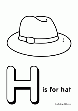 Letter h coloring pages alphabet coloring pages h letter words for kids printable alphabet coloring pages preschool coloring pages free kids coloring pages