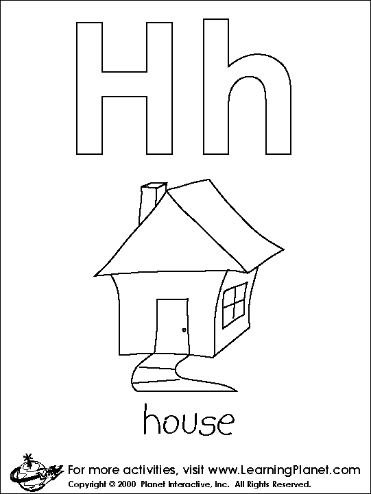 The letter h lesson