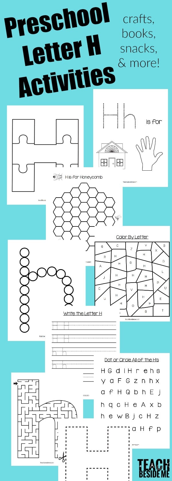 Letter of the week preschool letter h activities
