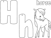Horses coloring pages and printable activities