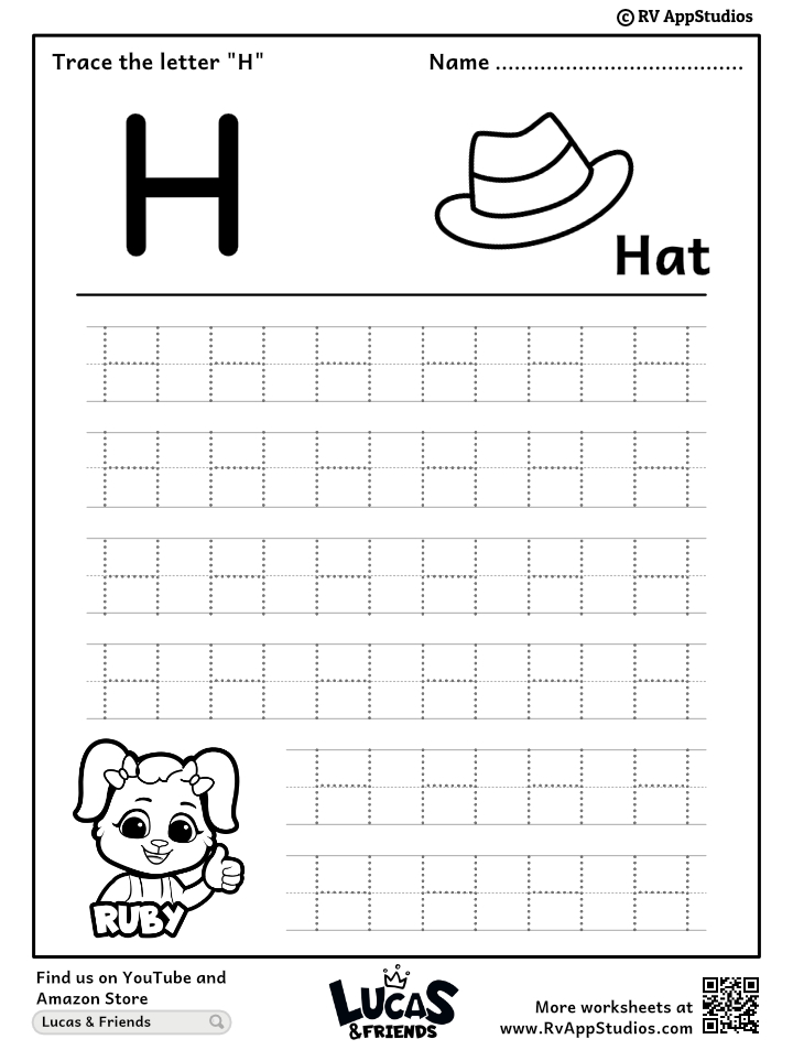 Free printable worksheet for kids