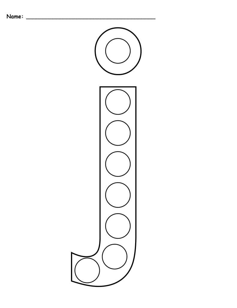 Letter j do