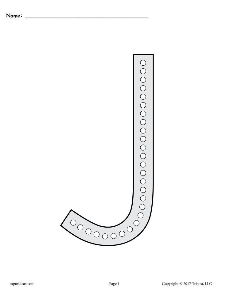 Letter j q