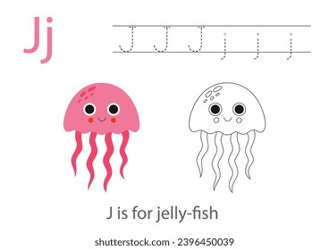 Letter j coloring page images stock photos d objects vectors
