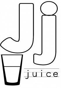 Letter j coloring pages alphabet coloring pages letter j preschool coloring pages