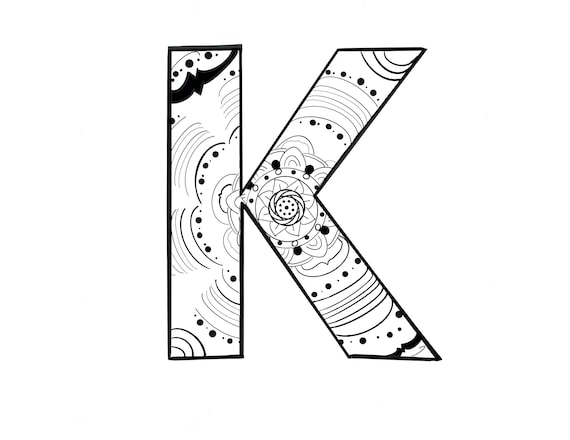 Letter k