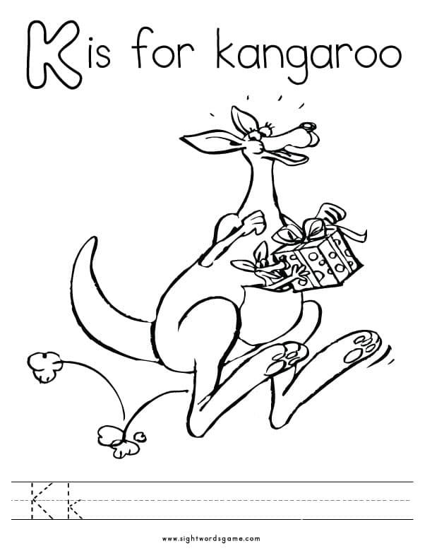 Alphabet coloring pages