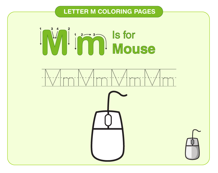 Letter m coloring pages download free printables for kids
